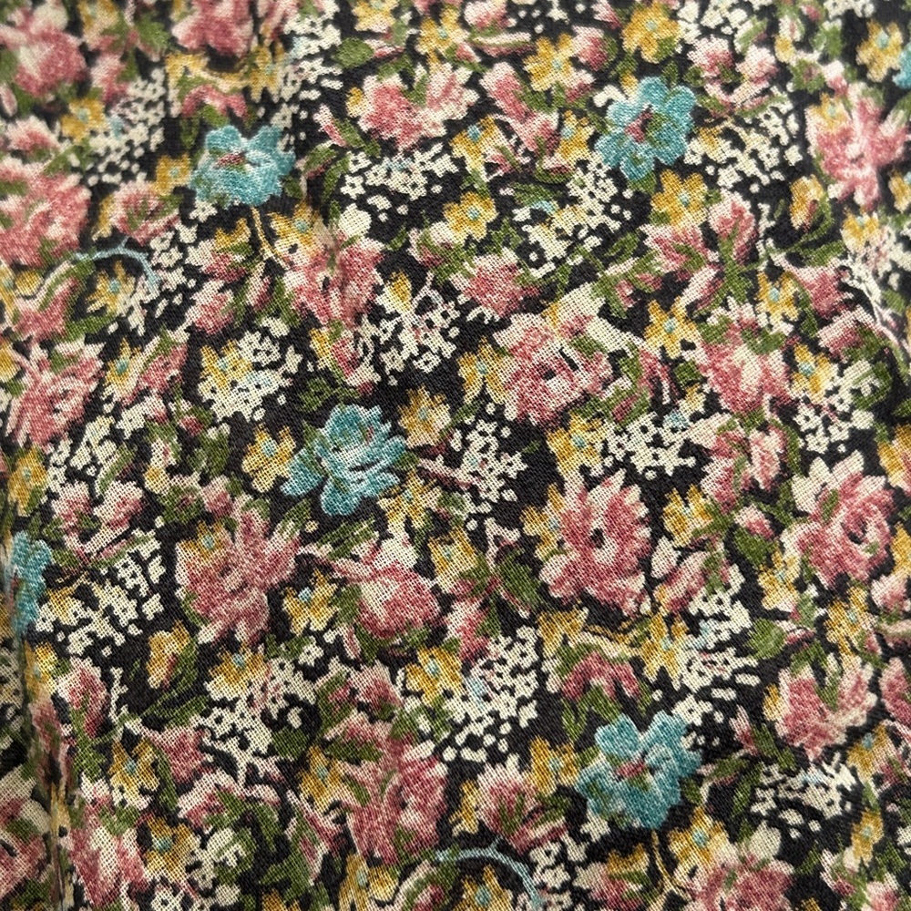 Ralph Lauren Denim Supply women’s Floral Midi Dress Medium Flare Sleeve Cottage - Picture 14 of 14